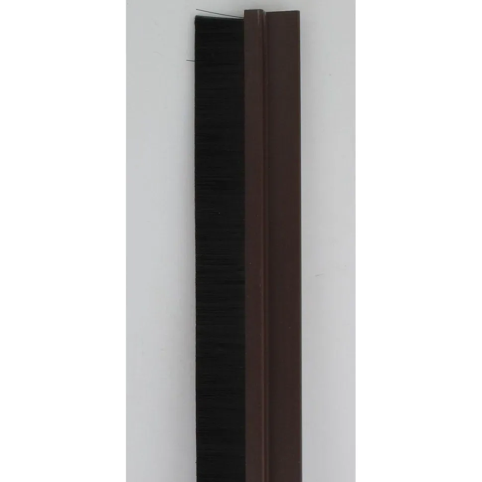 maxibazar Bas De Porte Adhesif Brosse 93 Cm Marron