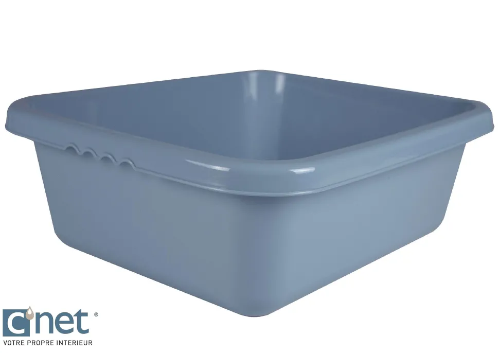 Bassine Rectangle 13.5L Bleue