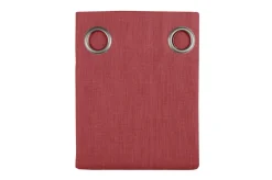 maxibazar Bea Rideau Oeillets 140X260Cm Carmin