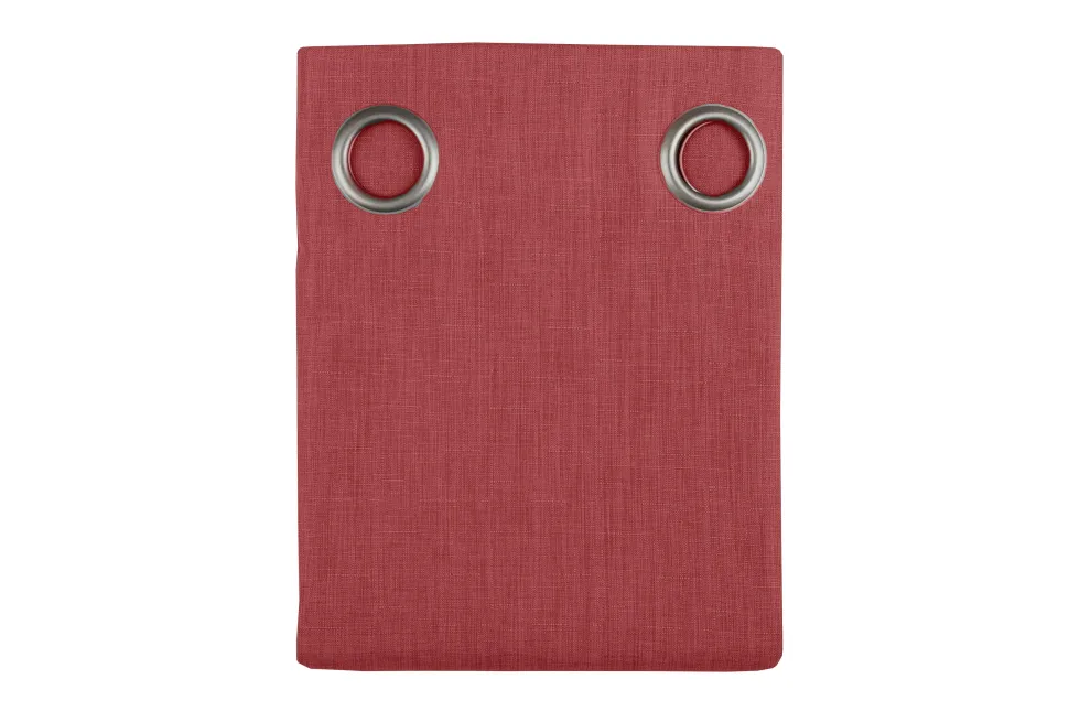 maxibazar Bea Rideau Oeillets 140X260Cm Carmin