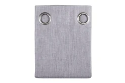 maxibazar Bea Rideau Oeillets 140X260Cm Gris