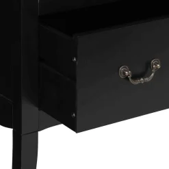 Bibliotheque 1 Tiroir Chrysa Noir