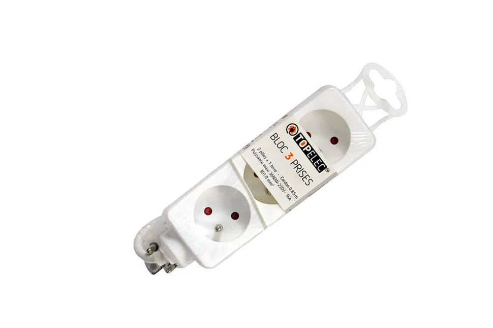 Bloc Basic 3 Prises 16A