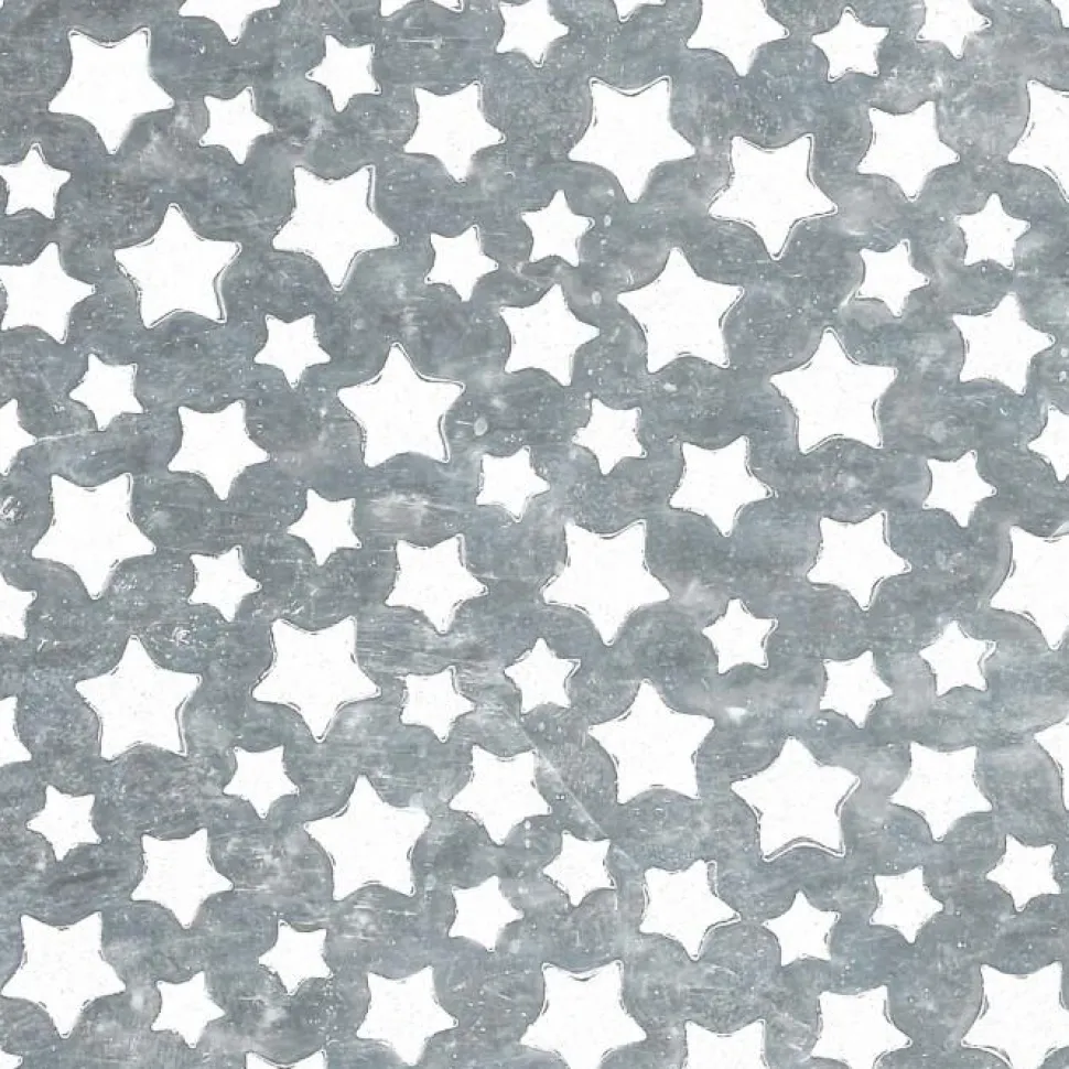 maxibazar Bobineau Adhesif 0.45X2 Ml 3D Etoiles Argent