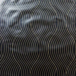 maxibazar Bobineau Adhesif 0.45X2 Ml Fantaisie Elori Noir