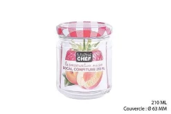 Bocal Confiture 212Ml Verre