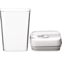 Bocal Hermetique Carre 0.8L Oslo