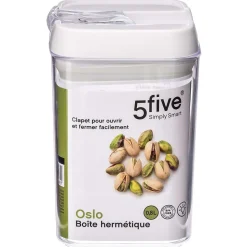 Bocal Hermetique Carre 0.8L Oslo