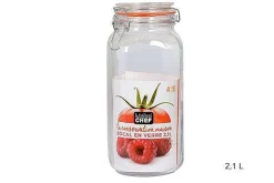 Bocal Hermetique Clip Metal 2.1L