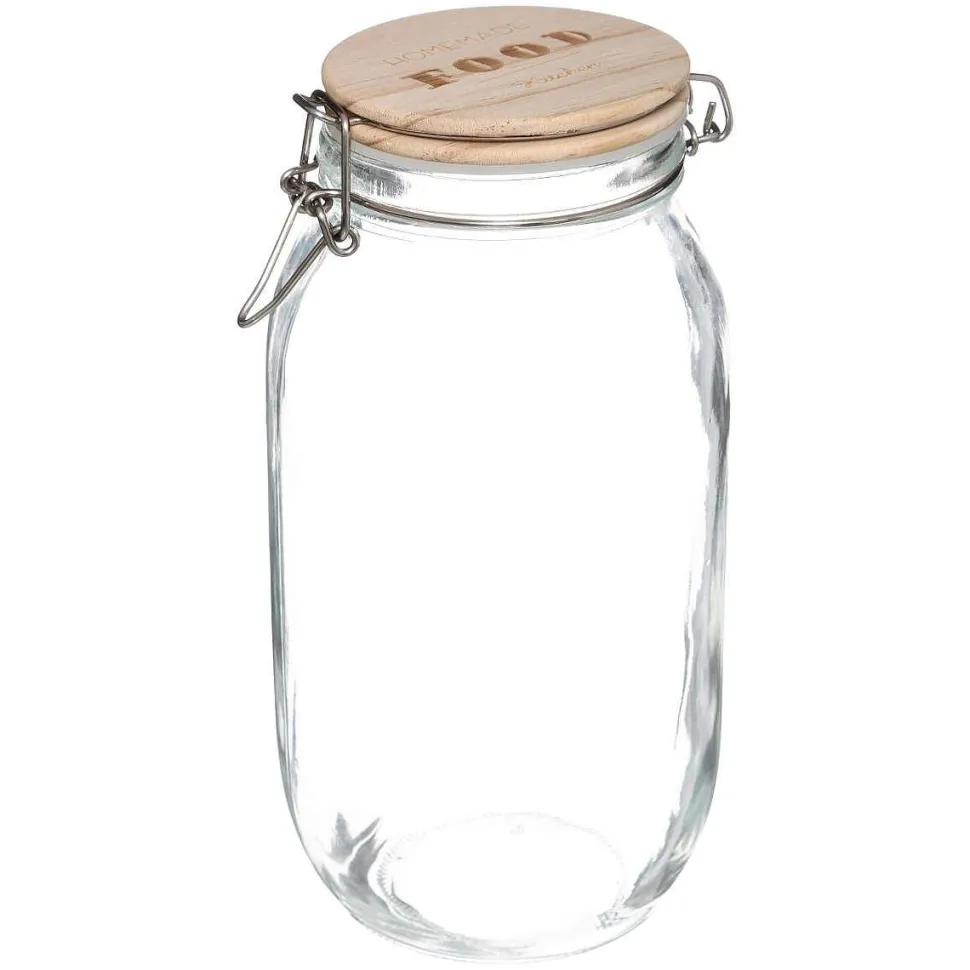 Bocal Verre Avec Mots 2L