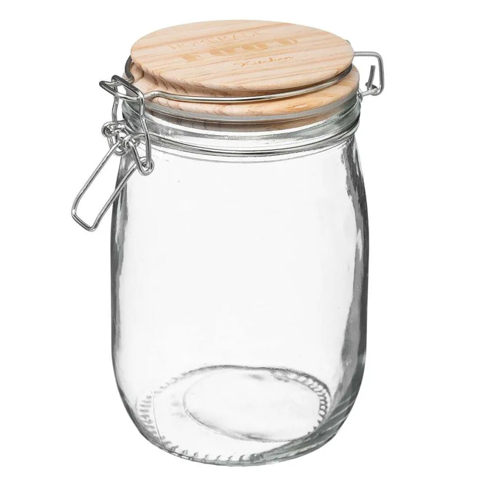 Bocal Verre Avec Mots 1L