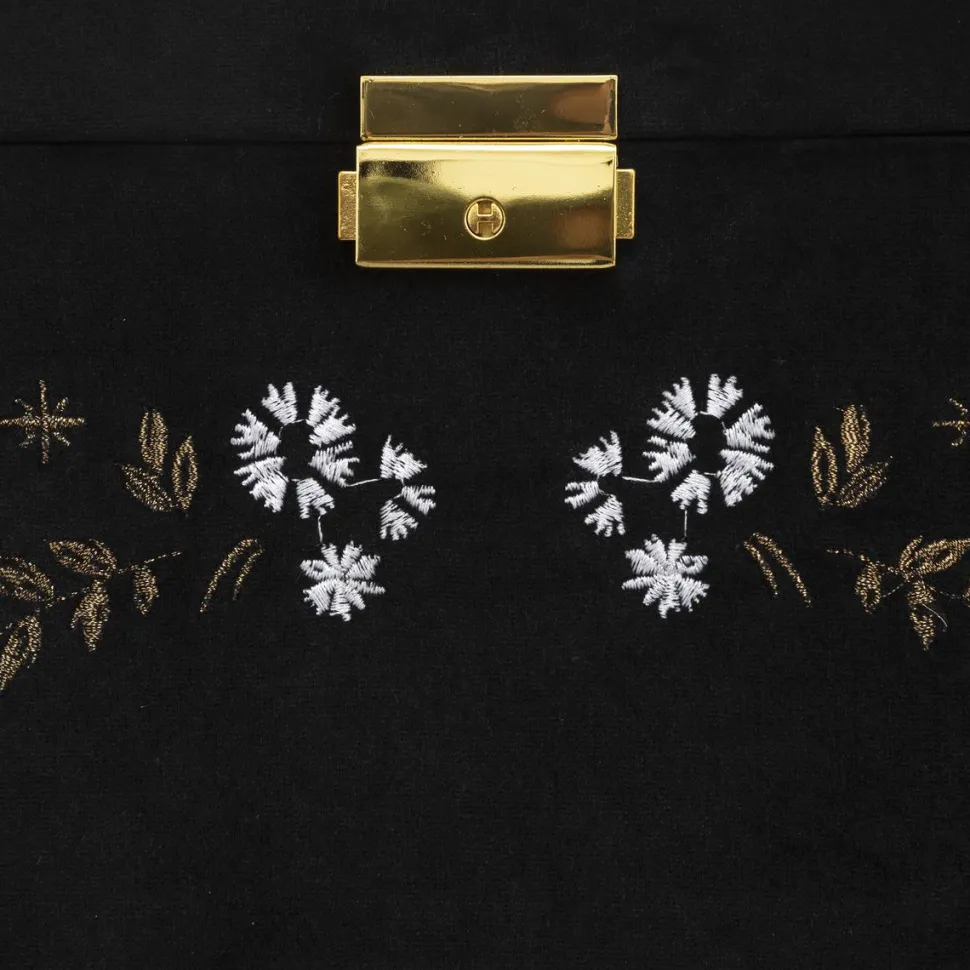 maxibazar Boite Bijoux Velours Night Noir
