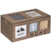 Atmosphera Boite Bois Home Multicolore D.28X18X12.5Cm