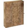 Atmosphera Boite Cle Bois Folk 30X38Cm