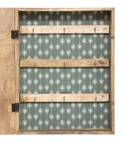 Atmosphera Boite Cle Bois Folk 30X38Cm