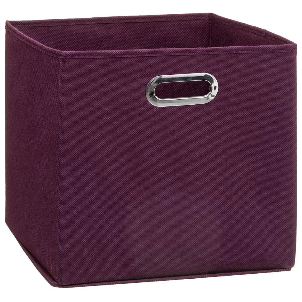 Boite De Rangement 31X31Cm Aubergine