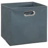 Boite De Rangement 31X31Cm Bleu Orage