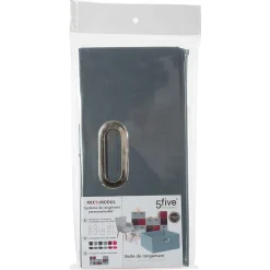 Boite De Rangement 31X15Cm Bleu Orage