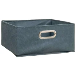 Boite De Rangement 31X15Cm Bleu Orage