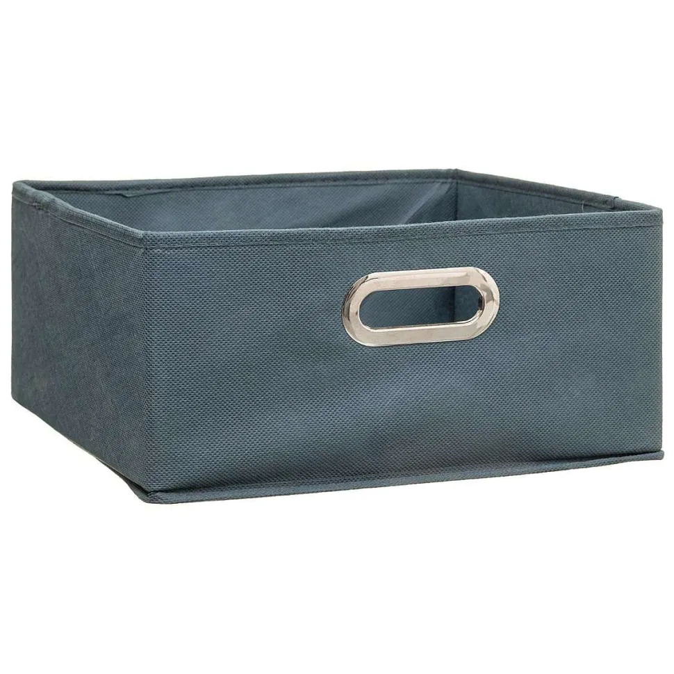 Boite De Rangement 31X15Cm Bleu Orage