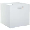 Boite De Rangement 31X31Cm Bois Blanc