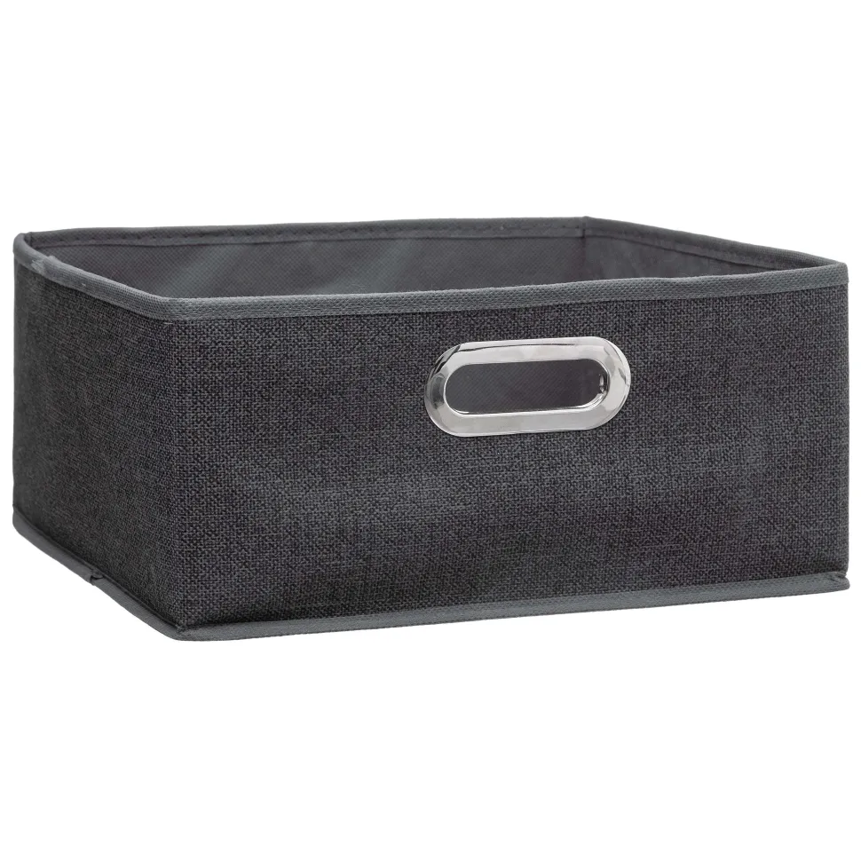 Boite De Rangement 31X15Cm Gris Fonce Chine