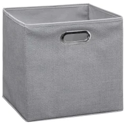 Boite De Rangement 31X31Cm Gris Clair Chine