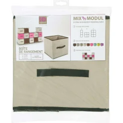 Boite De Rangement 31X31Cm Lin