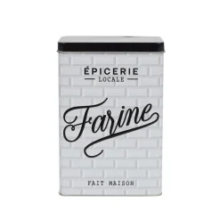 Boîte Farine Metal Embosse Brooklyn