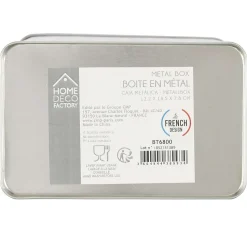 Boîte Farine Metal Embosse Brooklyn