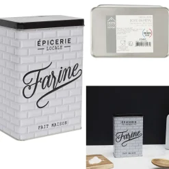 Boîte Farine Metal Embosse Brooklyn