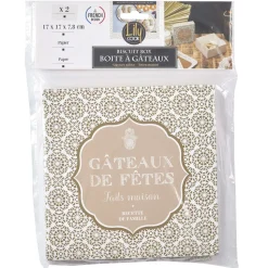 Boîte Gateaux 17X7.8Cm