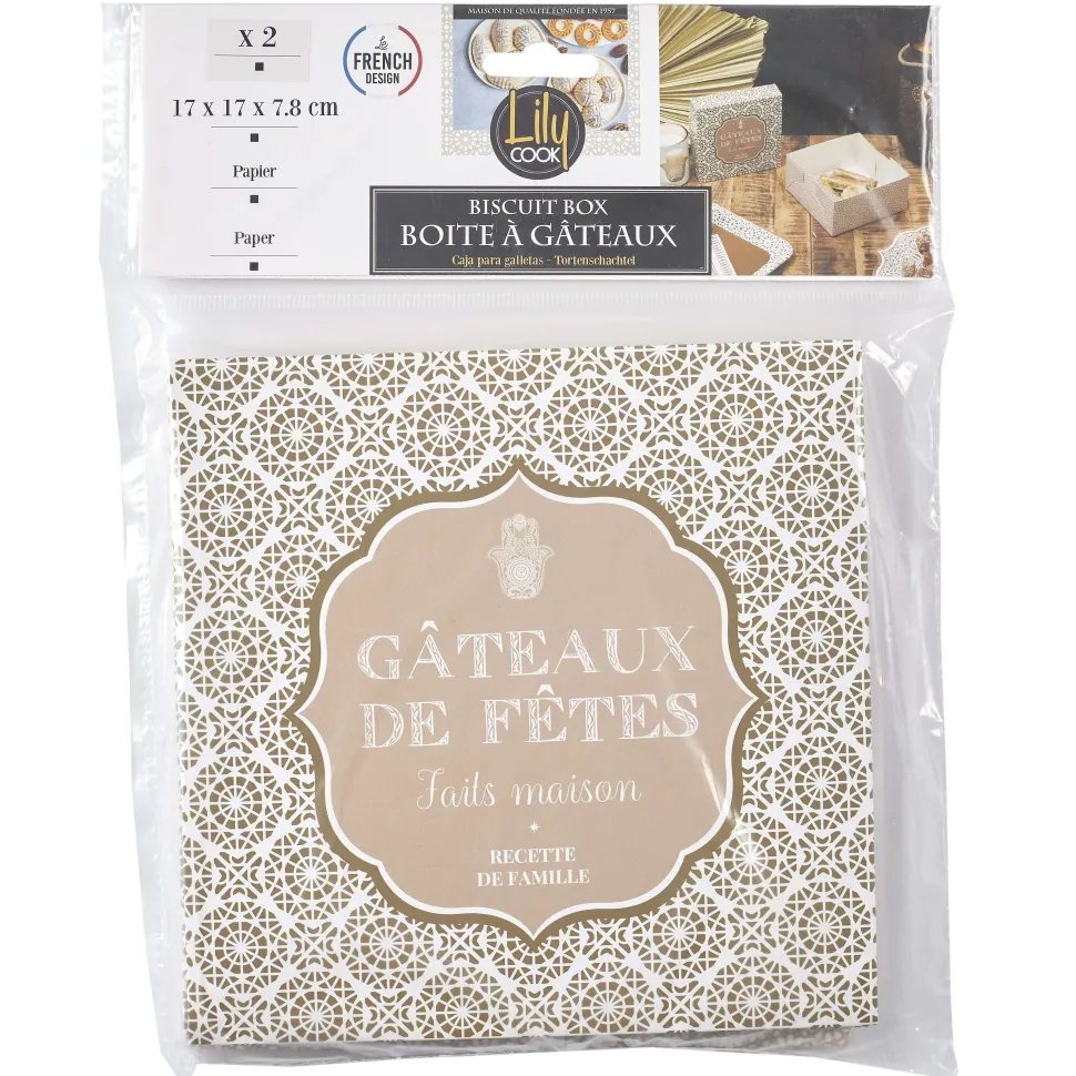 Boîte Gateaux 17X7.8Cm