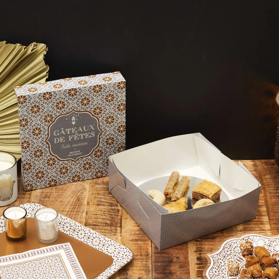 Boîte Gateaux 25.5X9.8Cm