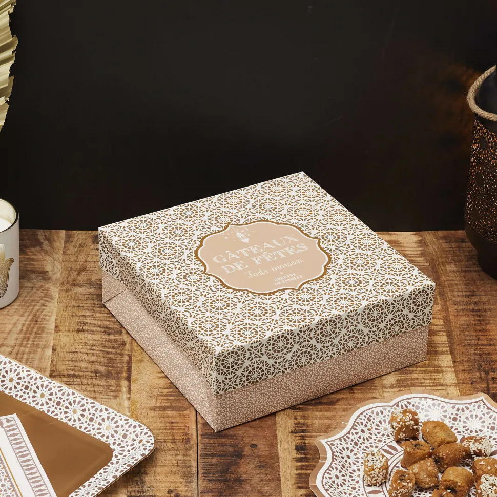 Boîte Gateaux 25.5X9.8Cm