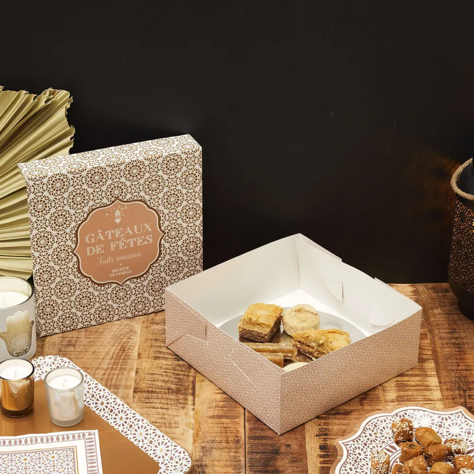 Boîte Gateaux 25.5X9.8Cm