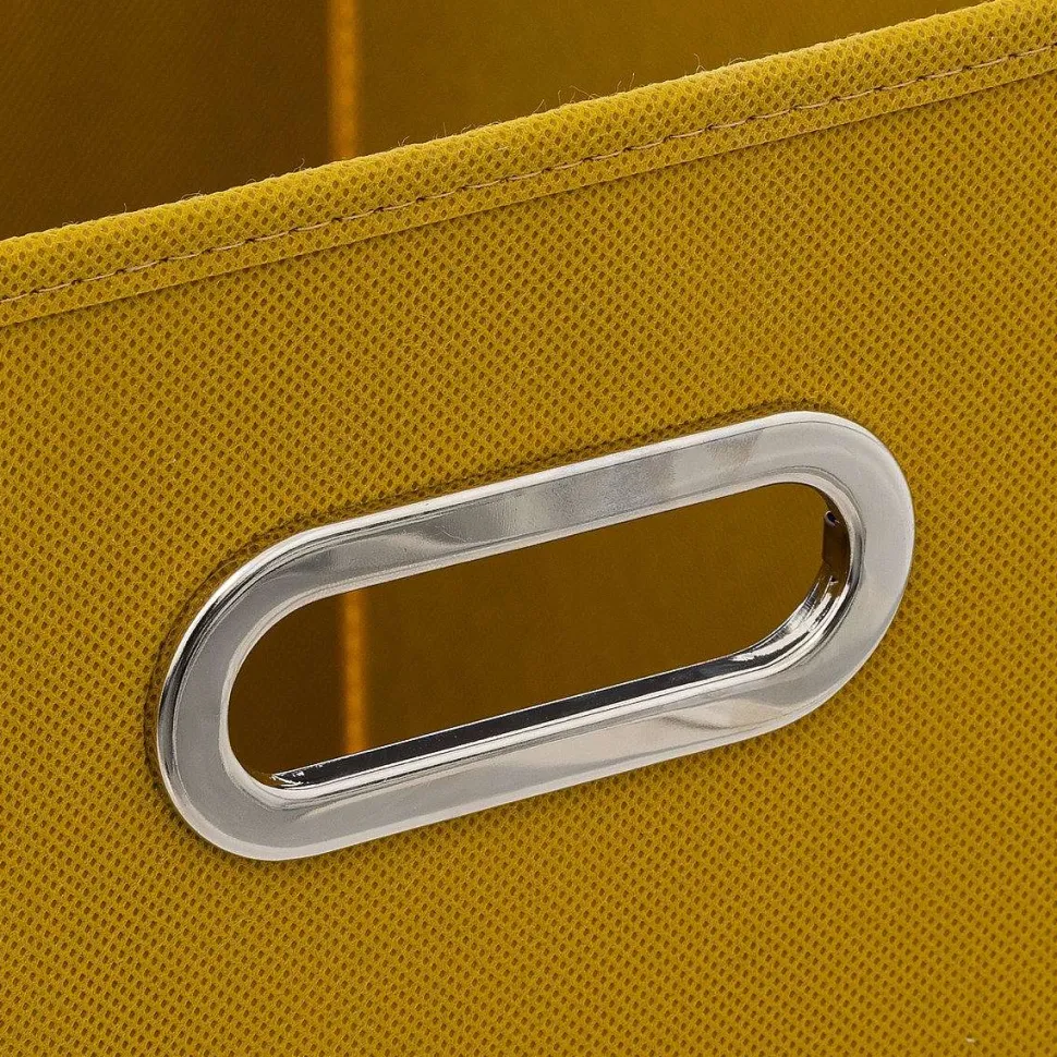 Boîte Rangement 31X31Cm Moutarde