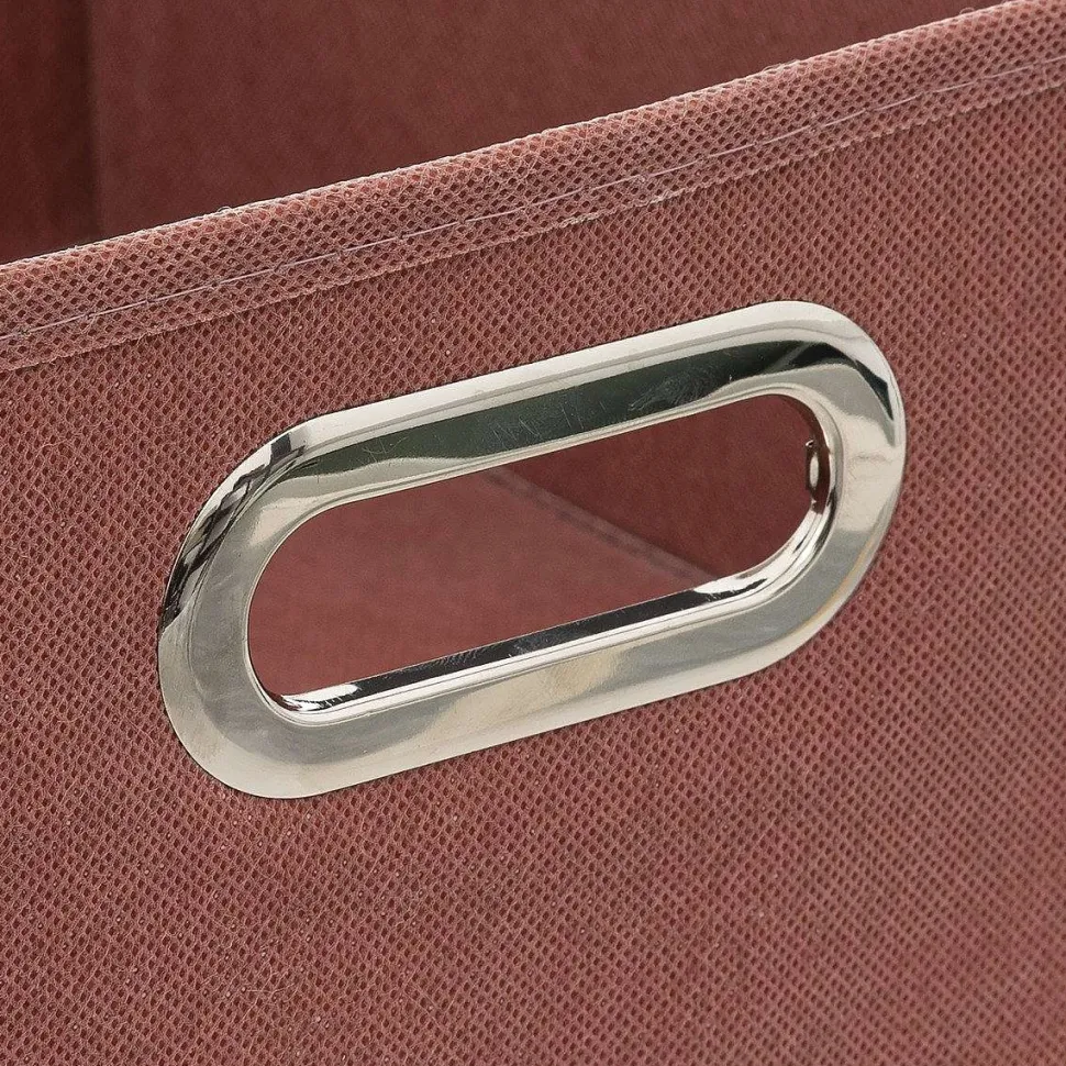 Boîte Rangement 31X15Cm Terre Sienne