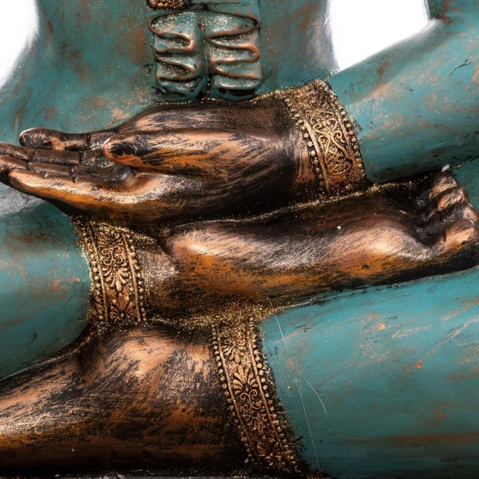 Atmosphera Bouddha Assis Resine H.72.5Cm