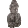 Atmosphera Bouddha Effet Bois H.48Cm