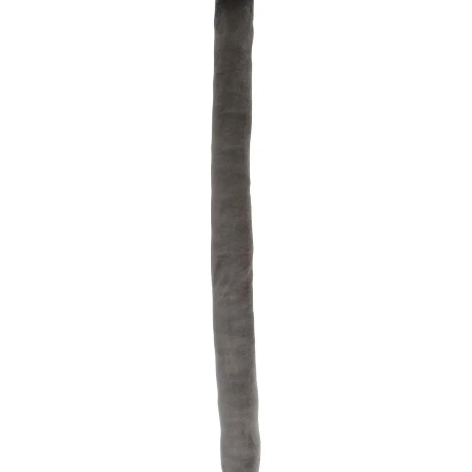 maxibazar Boudin De P Simple Bourrelet Velours 80Cm Annees 30 Gris F