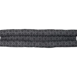 maxibazar Boudin De Porte Double Bourrelet 80Cm Cairo Gris Clair Noir