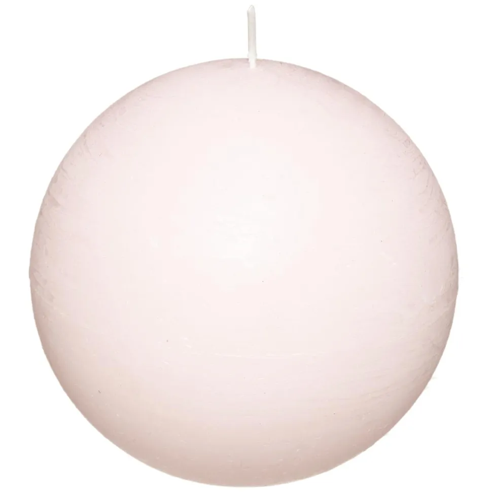 Atmosphera Bougie Boule Rustic Rose D.10Cm