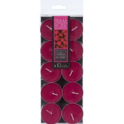 Atmosphera Bougie Chauffe Plat Parfumee Framboise X10 Pieces