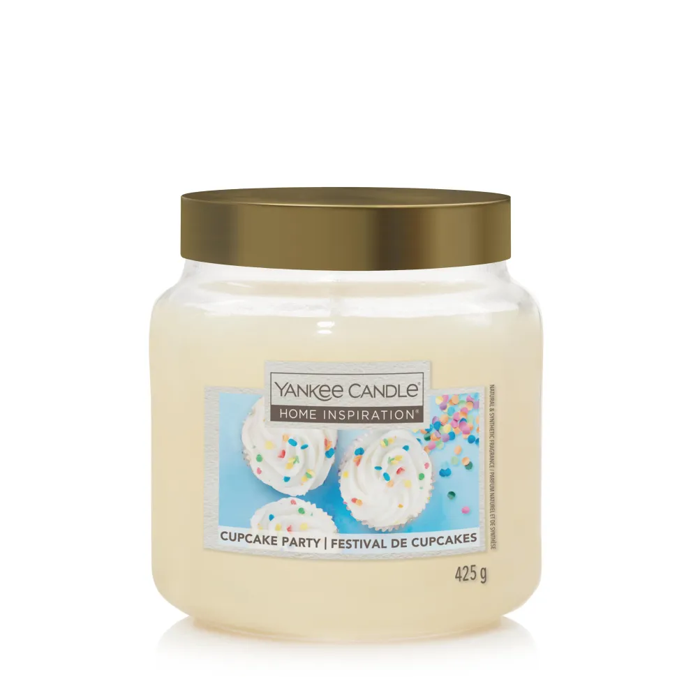 maxibazar Bougie Jarre 425Gr Festival Cupcake