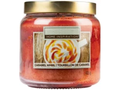 maxibazar Bougie Jarre 425Gr Tourbillon Caramel