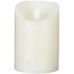 Atmosphera Bougie Led Blanc Casse 370G