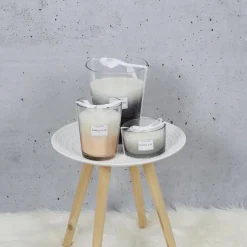 maxibazar Bougie Parfumee 3 Meches Noir Harmony D13Cm