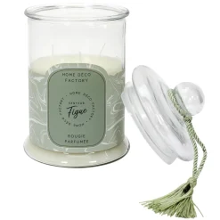 maxibazar Bougie Parfumee Bonbonniere Verte H29Cm