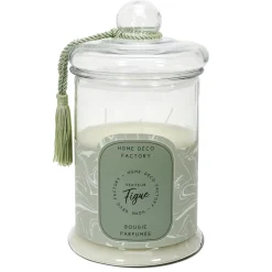 maxibazar Bougie Parfumee Bonbonniere Verte H29Cm